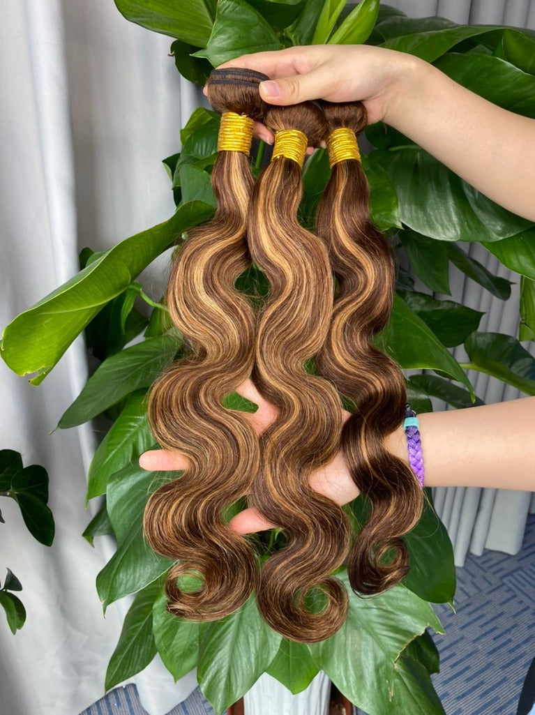 Body Wave Highlighted Bundles