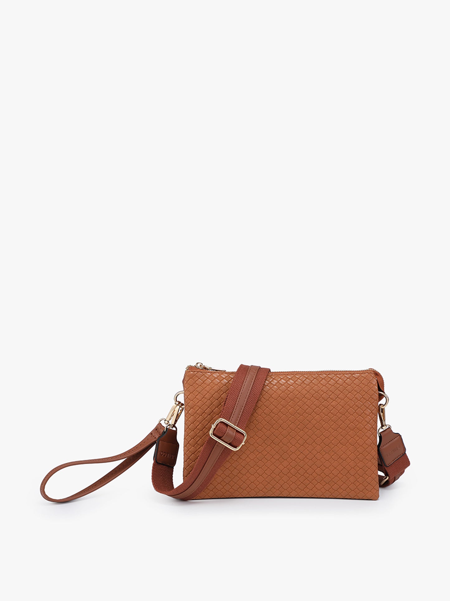 Izzy Diagonal Woven Crossbody w/ Guitar Strap