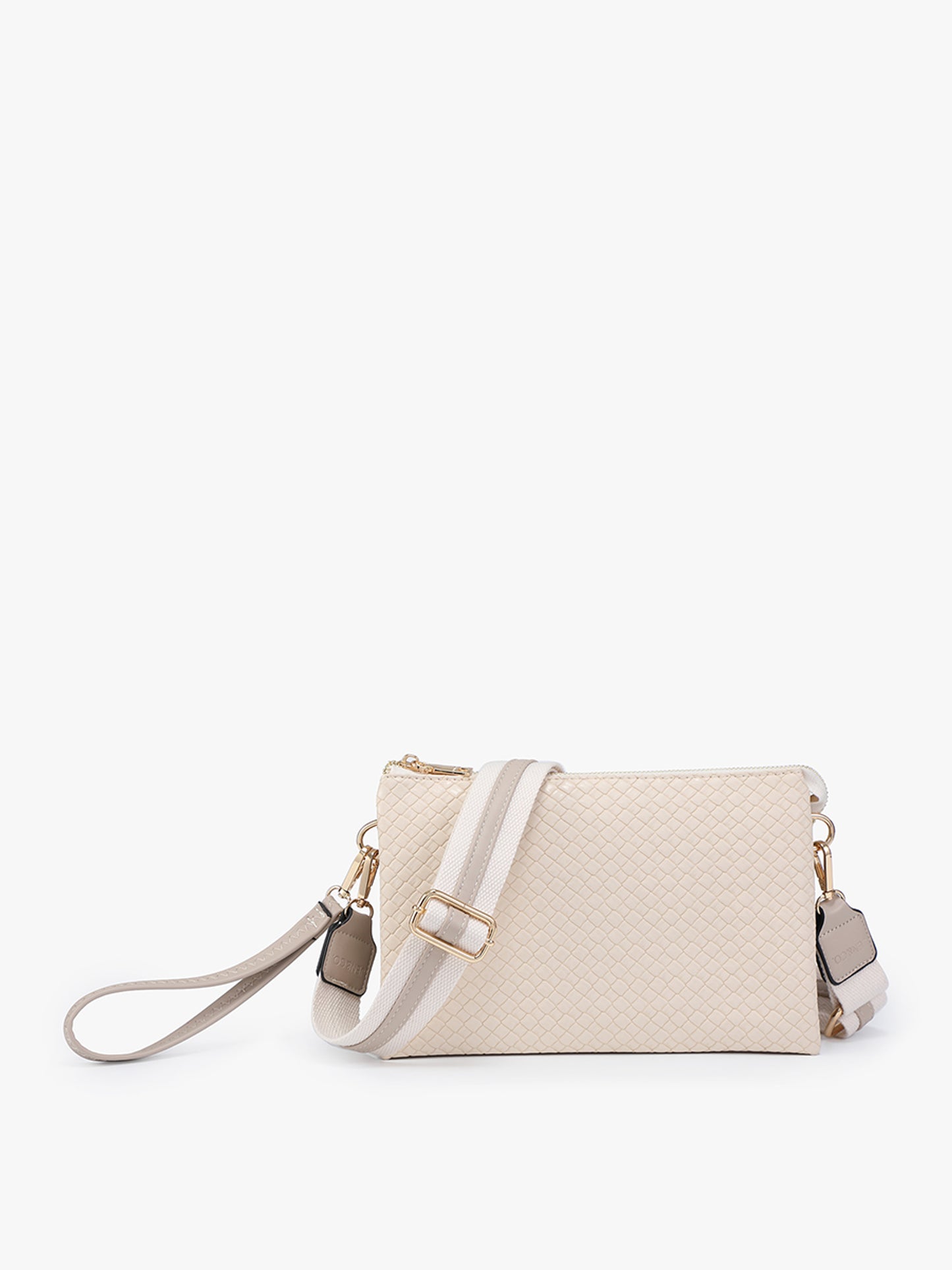 Izzy Diagonal Woven Crossbody w/ Guitar Strap