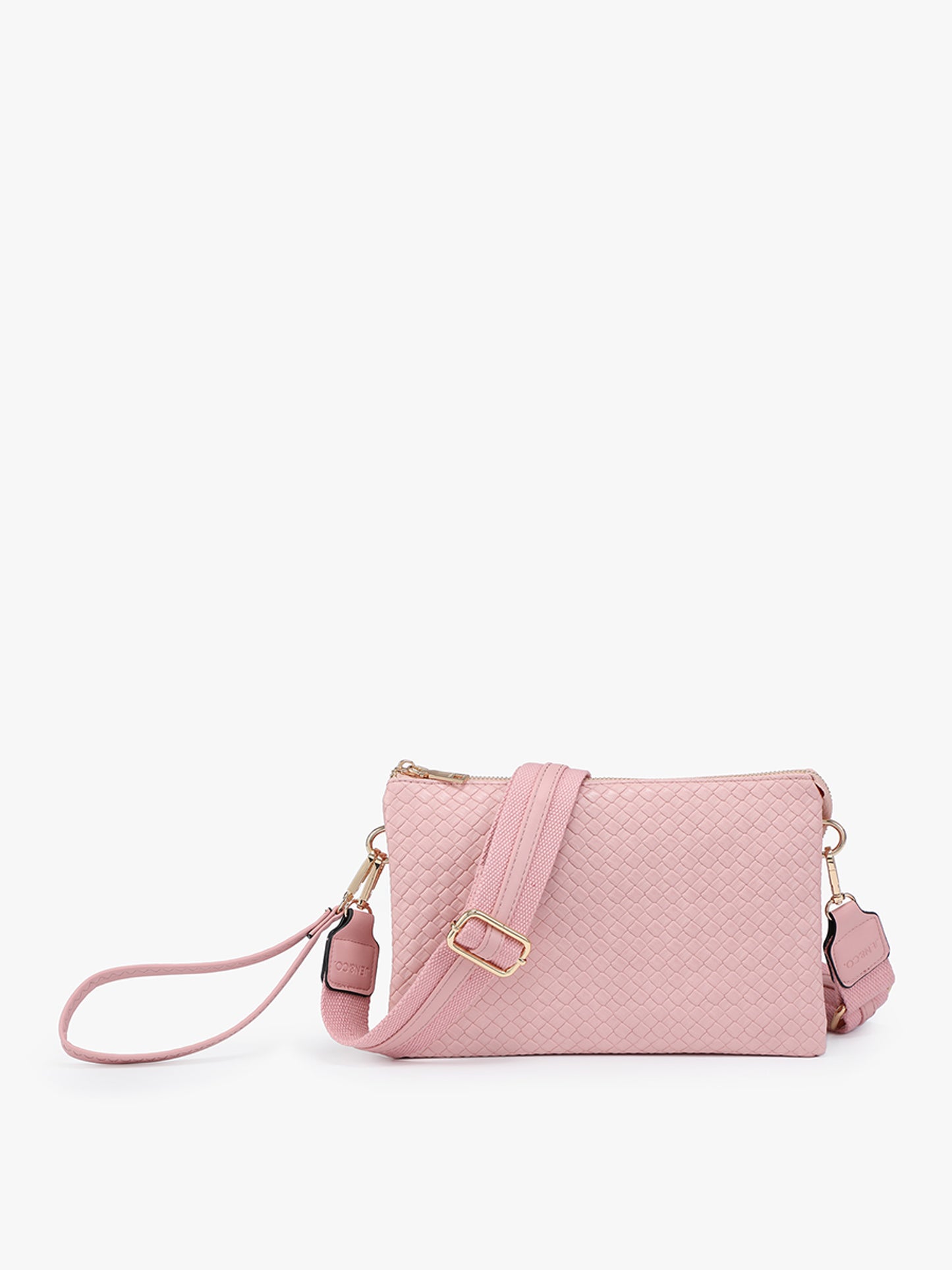 Izzy Diagonal Woven Crossbody w/ Guitar Strap