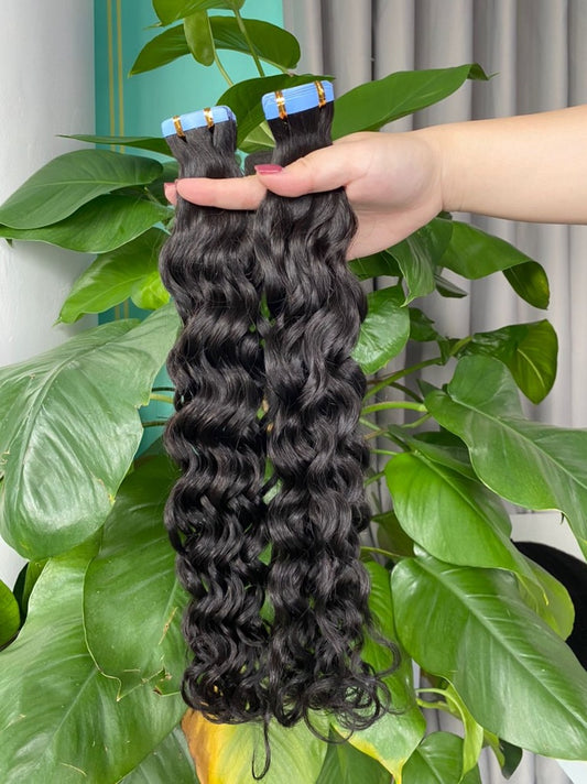 Water Wave Hair Tape - Ins