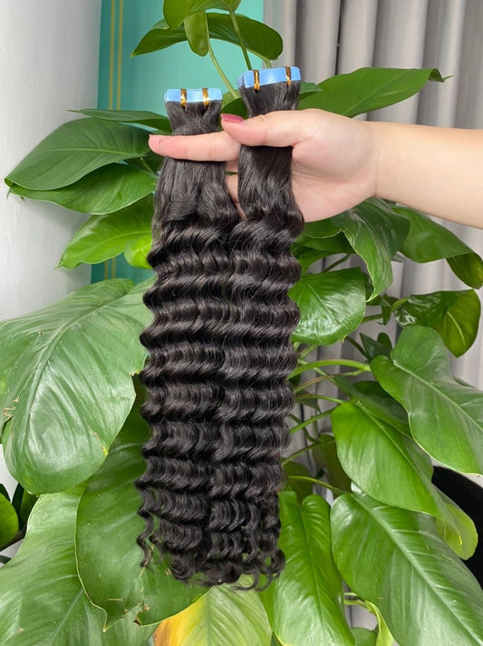 Deep Wave Hair Tape - Ins