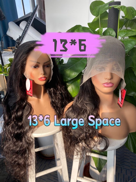 13x6 250% Density Full Frontal Transparent Wig Unit