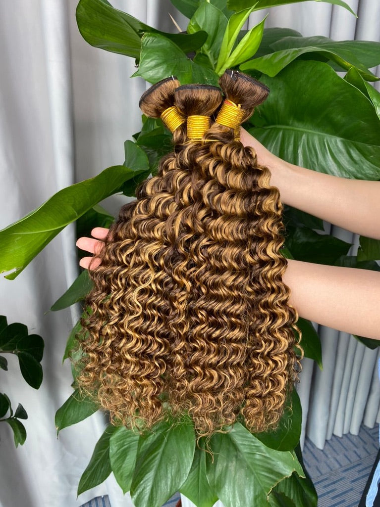 Deep Wave Highlighted Bundles